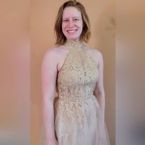 Wedding Gown Champagne